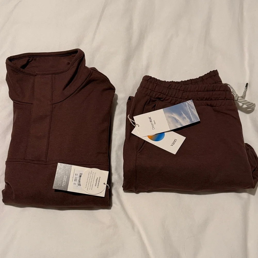 Vuori Granite Performance Mock Sweater (S) + Jogger (M) Set - Picture 10 of 10